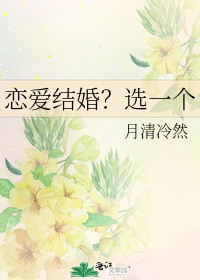 《恋爱结婚？选一个》作者：月清冷然文案：只顾埋头努力工作的老好男人谭秦，这天忽然也想谈恋爱成家了，于_恋爱结婚？选一个